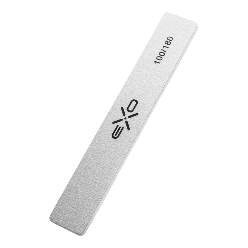 EXO WIDE STRAIGHT NAIL FILE 100/180 10 PCS - BVShop