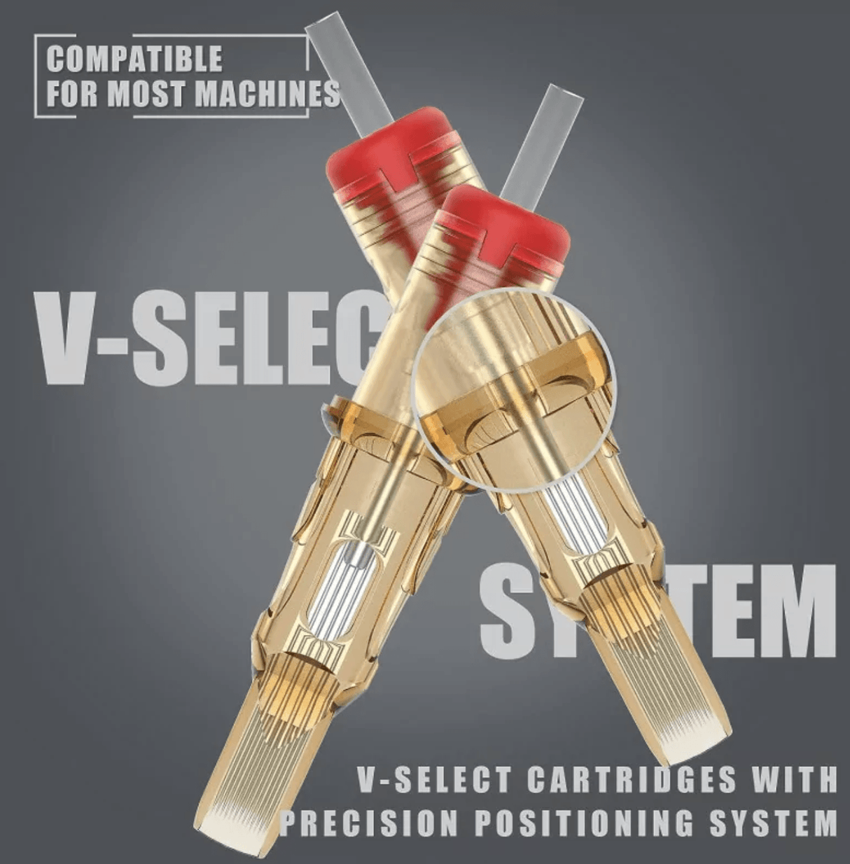 EZ V Select Curved Magnum Tattoo Cartridges - BVShop