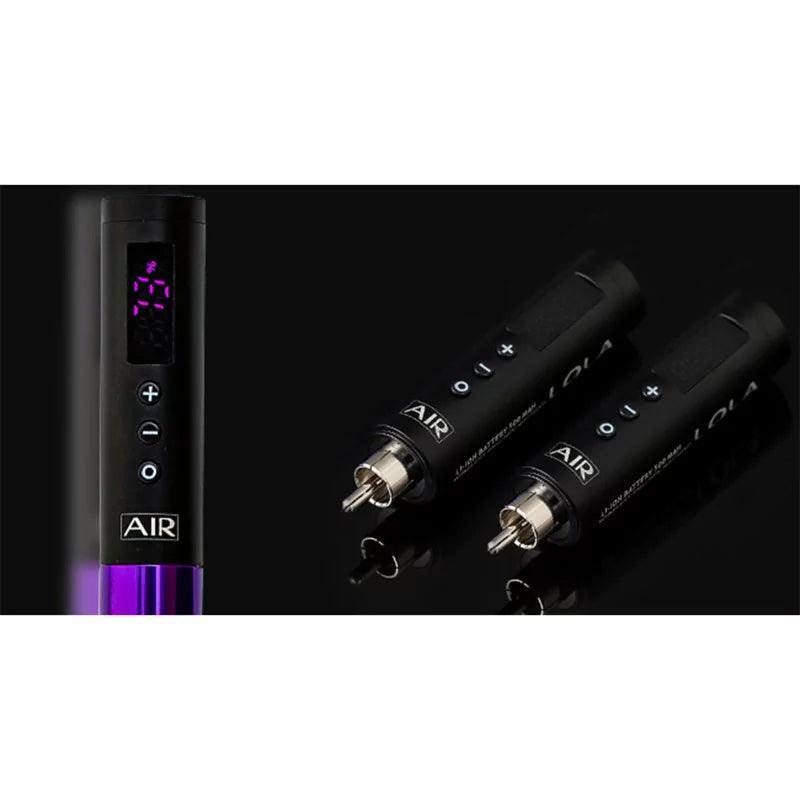 EZ Lola Air Wireless Tattoo And PMU Pen Black Power - Purple Gradient - BVShop