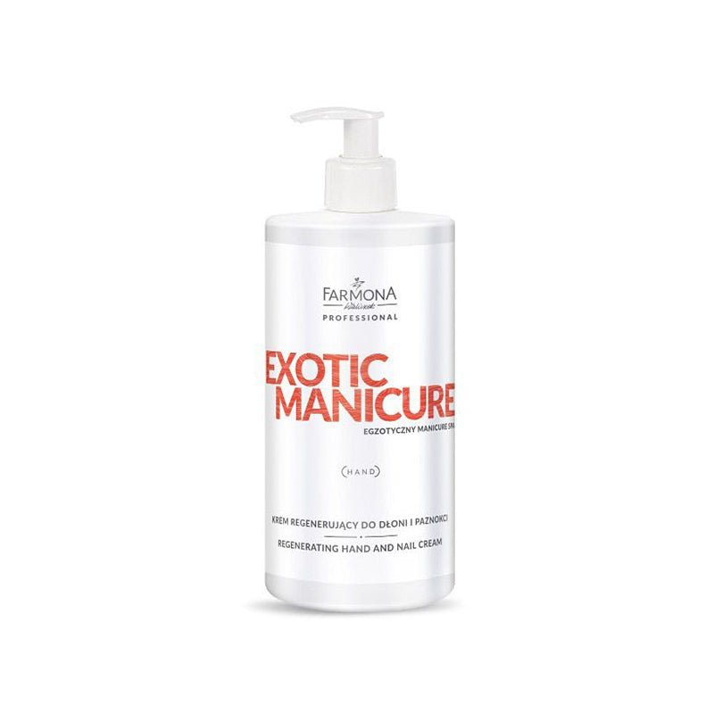 Farmona exotic manicure regenerating cream for hands and nails 500ml - BVShop