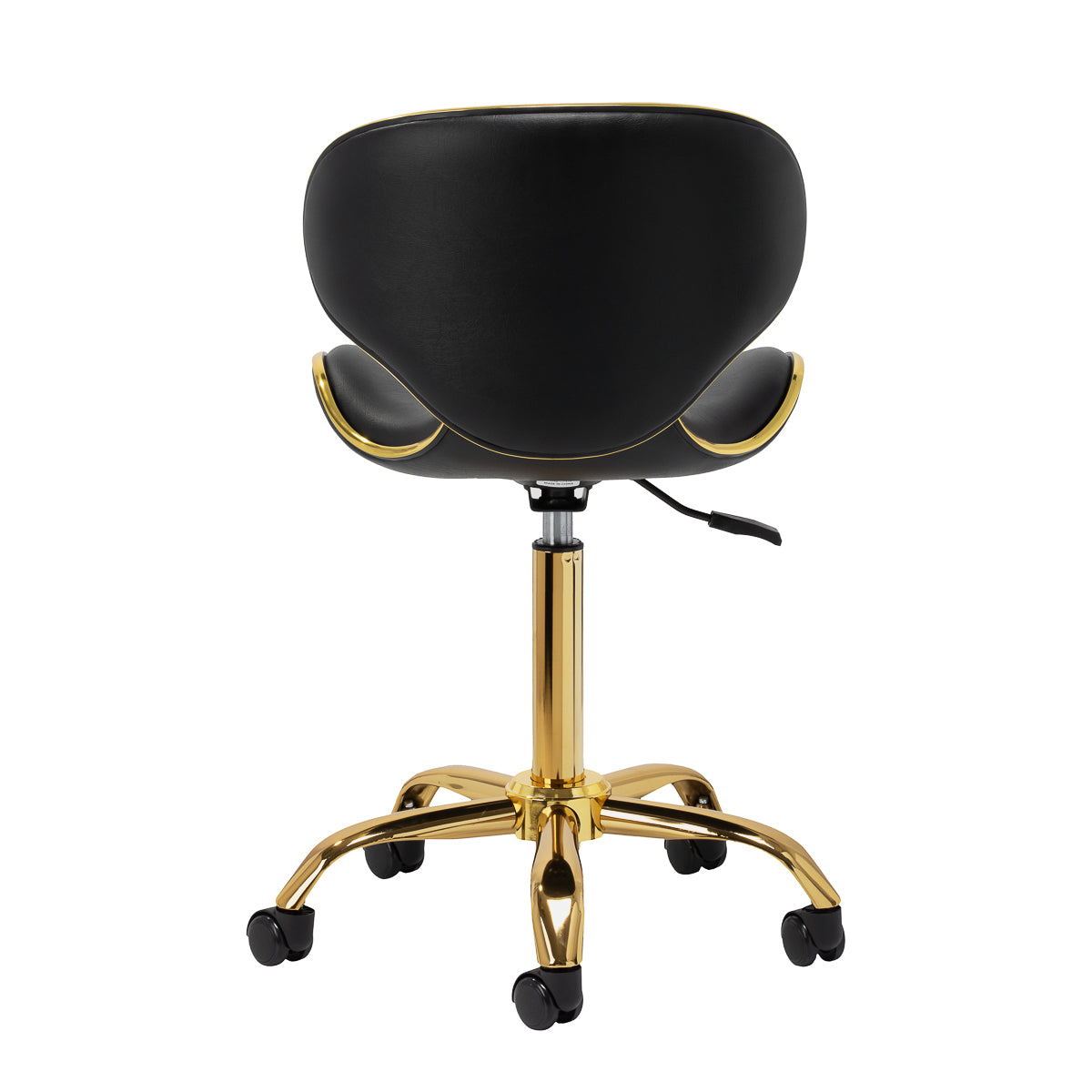 Gabbiano cosmetic stool Q-4599G black - BVShop