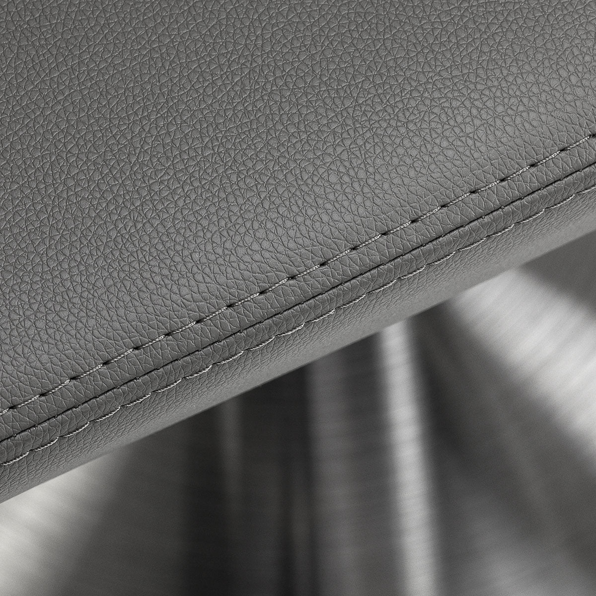 Gabbiano hairdressing chair Sewilla Gray INOX base - BVShop