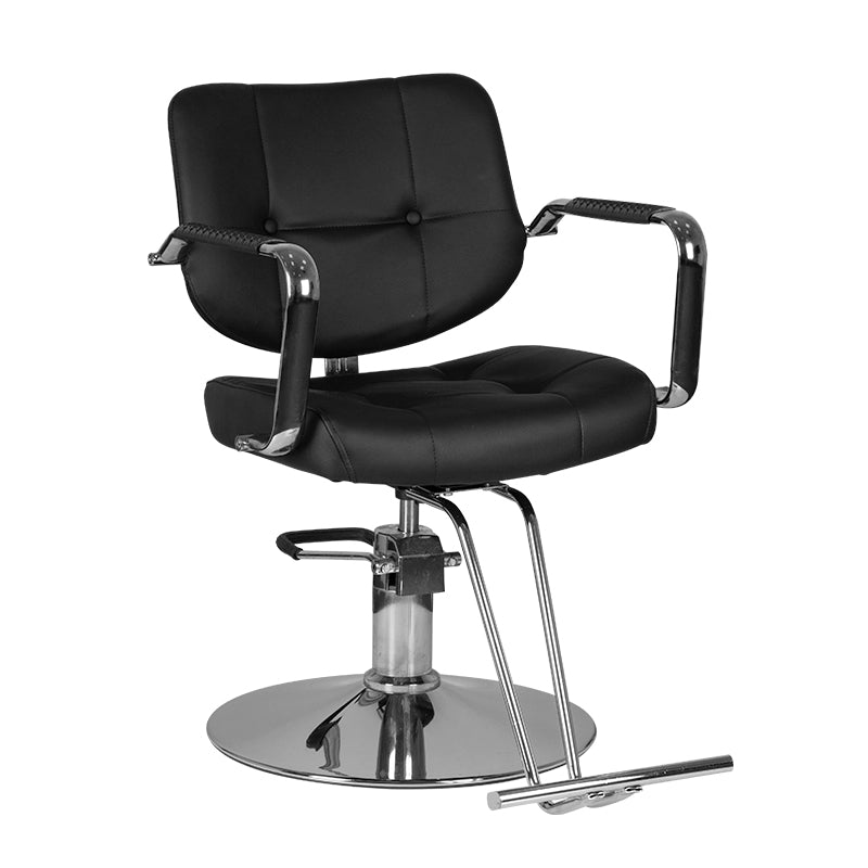 Gabbiano hairdressing chair vigo black - BVShop
