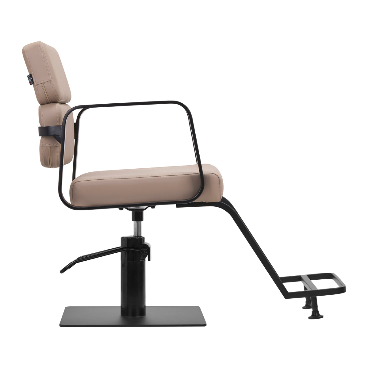Gabbiano Porto-BM hairdressing chair black beige - BVShop