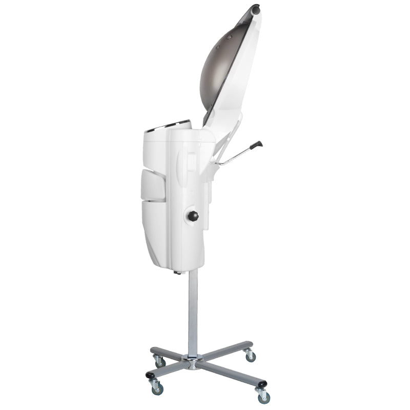 Gabbiano white standing hairdressing sauna with active ozone - BVShop