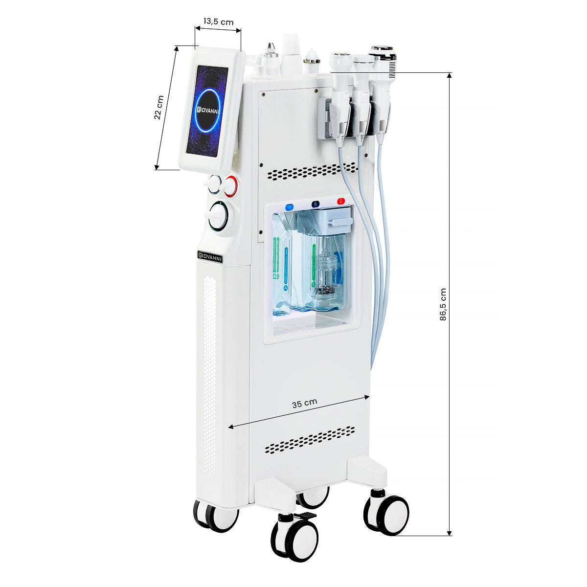 Giovanni 6-in-1 Ashe Super Bubble beauty machine with hydrogen generator - BVShop