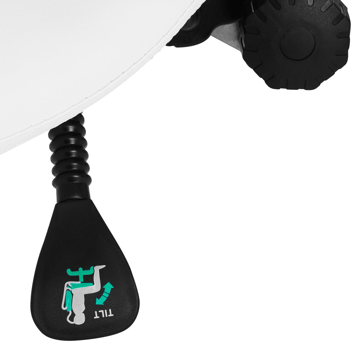 Giovanni cosmetic stool 1004 gold white - BVShop