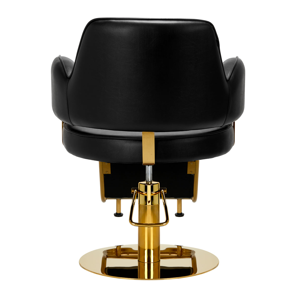 Hairdressing chair Gabbiano Linz NQ Gold Black - BVShop