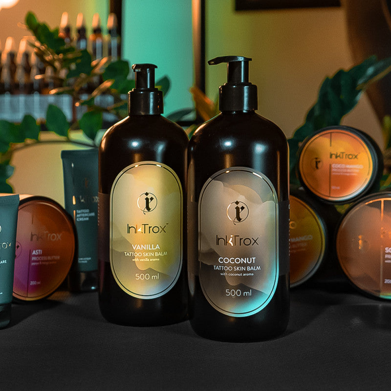 InkTrox Vanilla Tattoo Skin Balm 500ml - BVShop