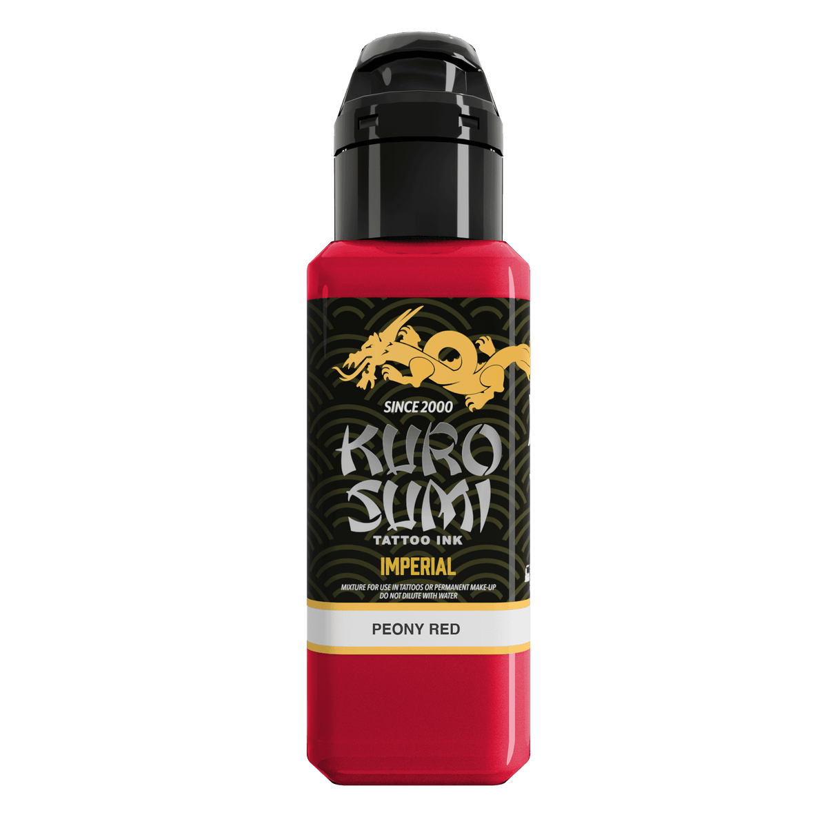 Kuro Sumi Imperial Tattoo Ink Peony Red - BVShop