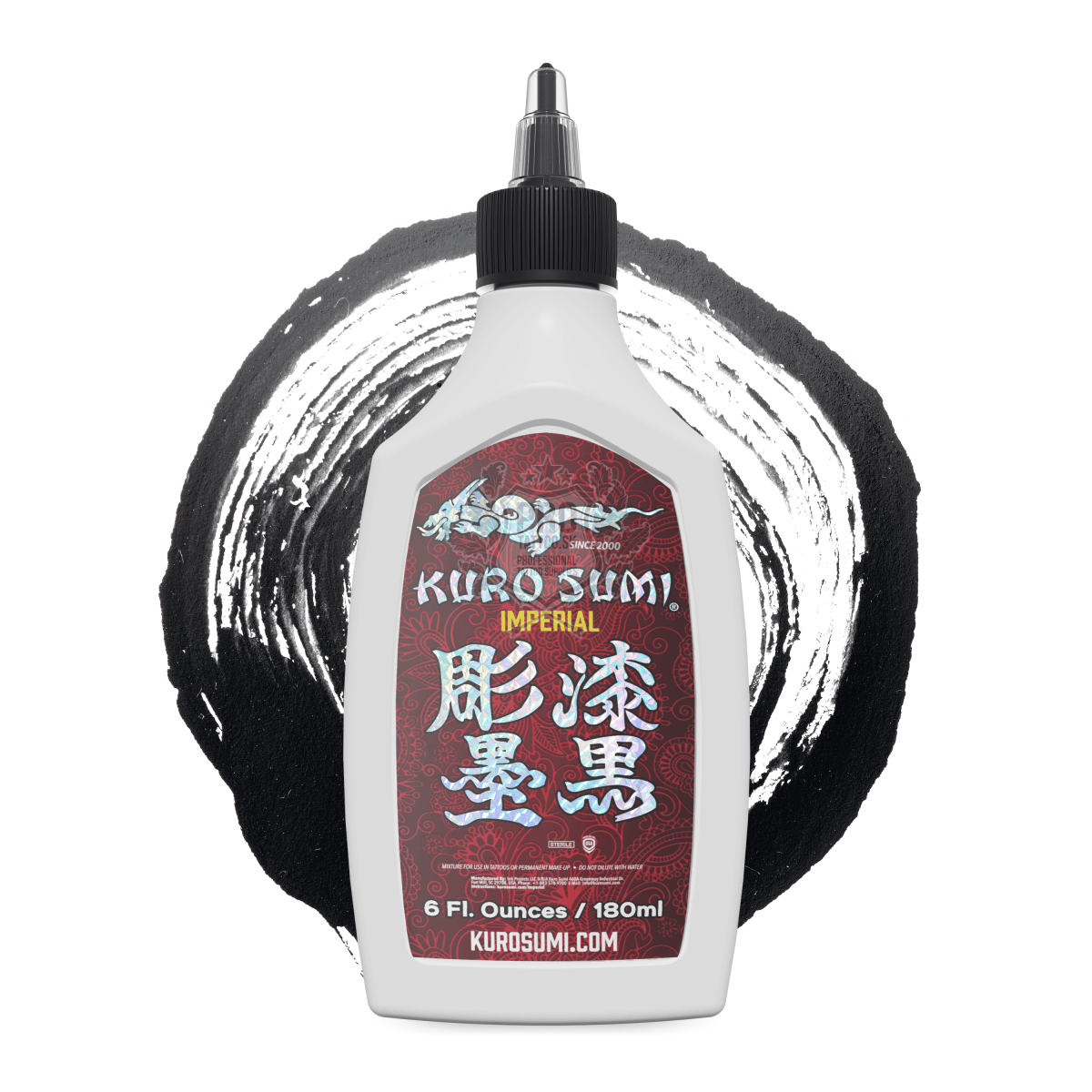 Kuro Sumi Imperial Tattoo Ink Imperial Outlining - BVShop