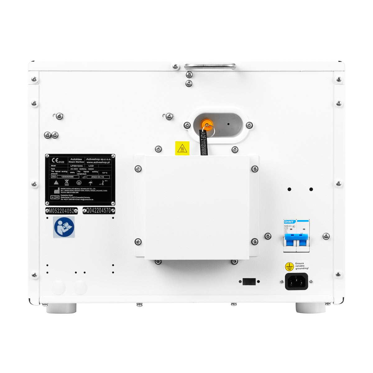 Lafomed autoclave premium line lfss12aa lcd with 12l class b medical printer - BVShop