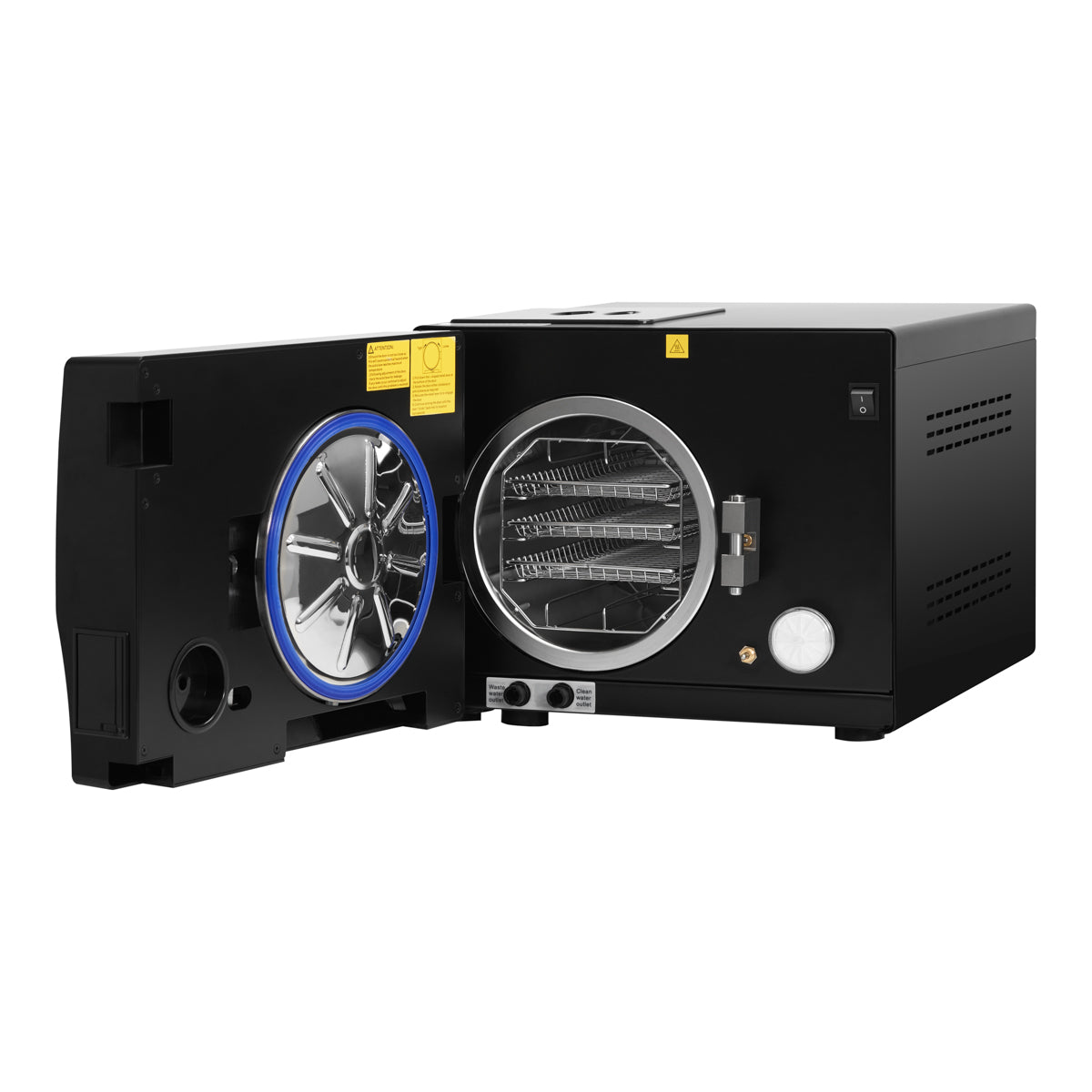 LAFOMED AUTOCLAVE STANDARD LINE LFSS08AA LED WITH PRINTER 8 L CL. B MEDICAL BLACK - BVShop