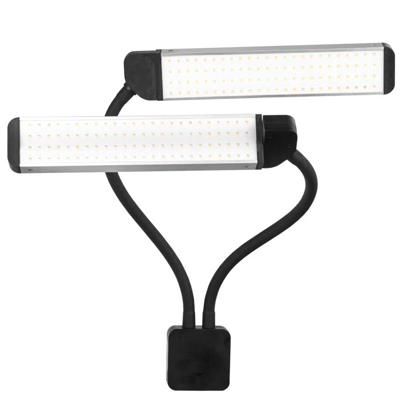 MSP-LD01 lamp on tripod for lash, makeup and studio work