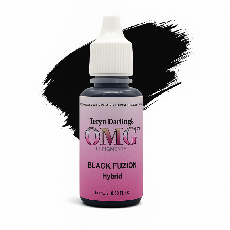 Li Pigments Teryn Darling’s OMG Black Fuzion Eyeliner Pigment (15ml) - BVShop