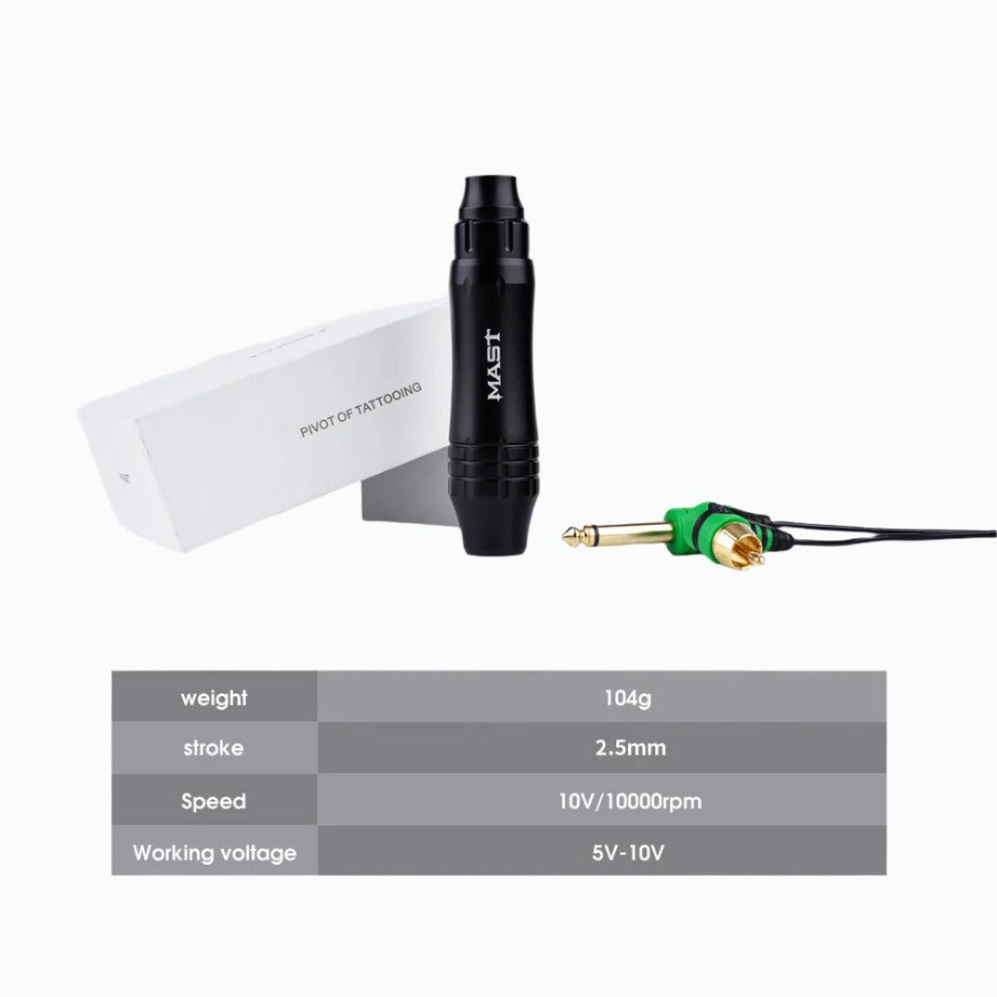 Mast P10 Ultra Rotary Tattoo Machine Pen - BVShop