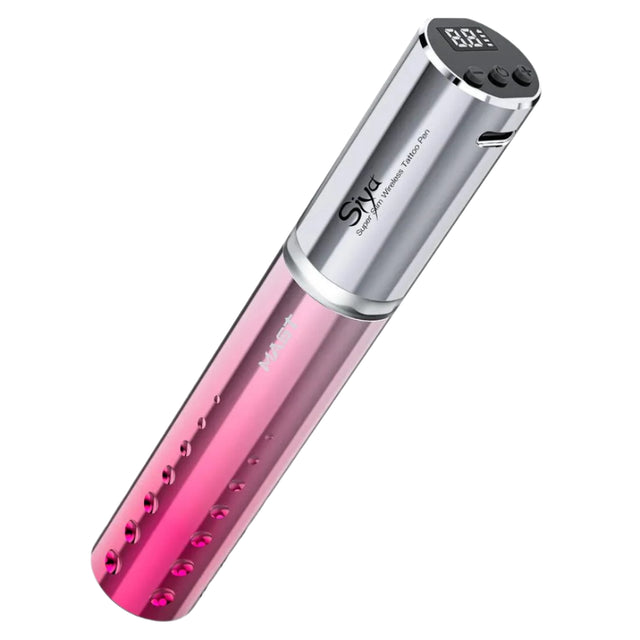 Mast Siya Wireless PMU And Tattoo Machine Pink Gradient - BVShop
