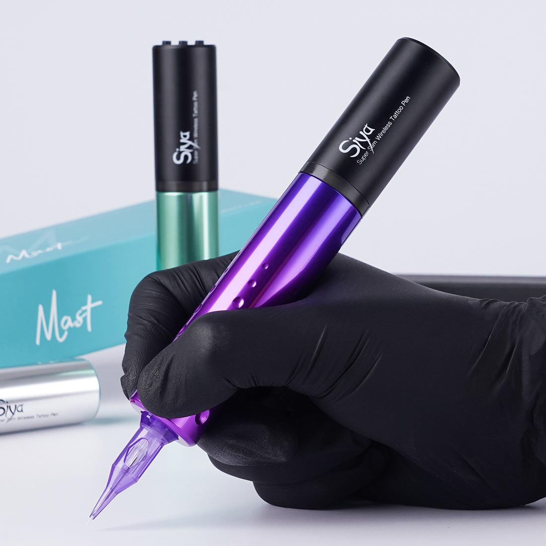 Mast Siya Wireless PMU And Tattoo Machine Purple Gradient - BVShop