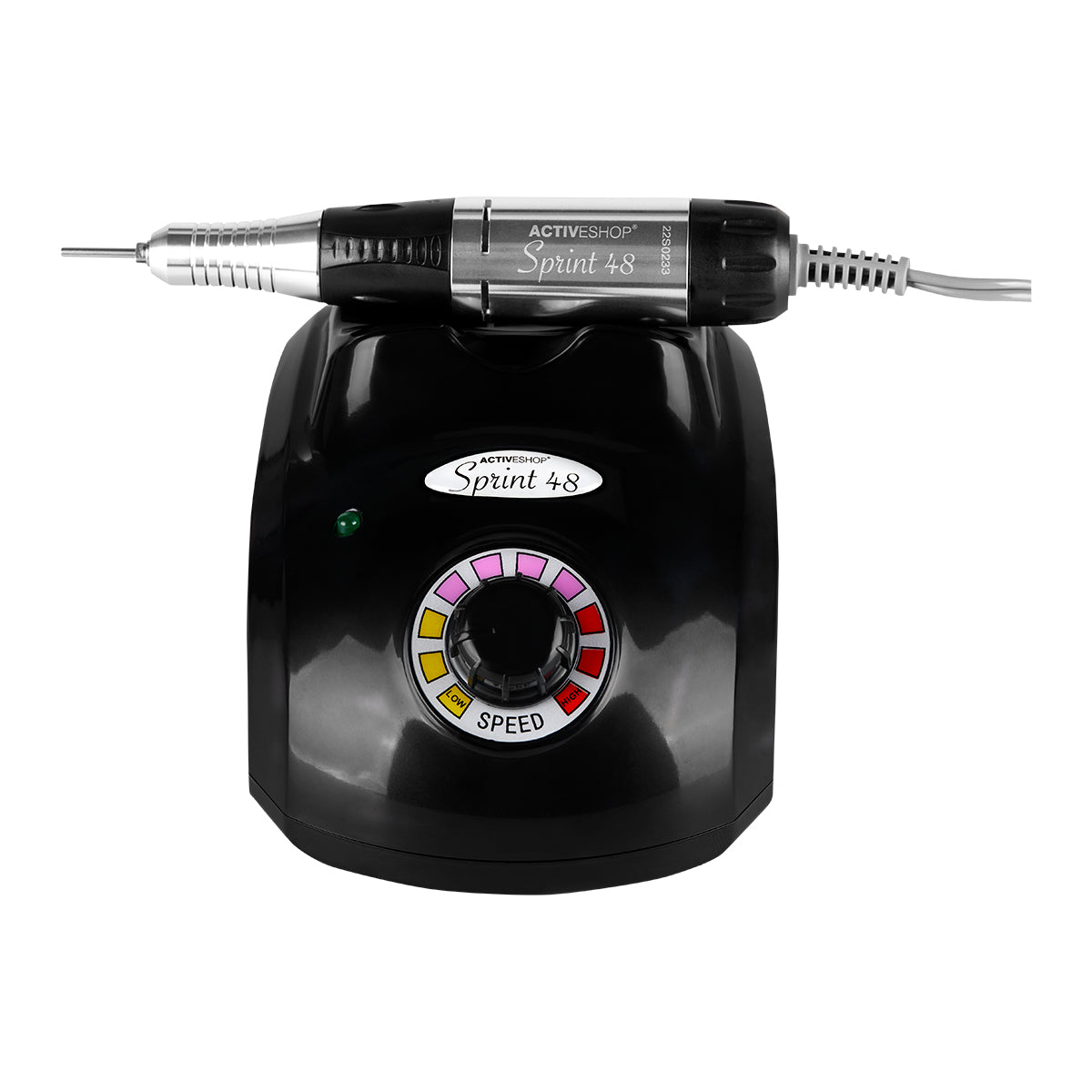 NAIL DRILL MACHINE SPRINT 48 BASIC BLACK - BVShop
