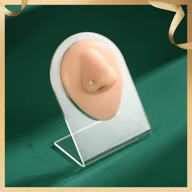 نموذج ثقب الأنف من السيليكون