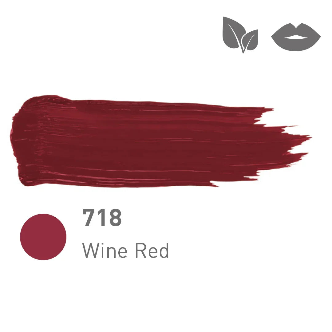 Nouveau Contour Organic Line Lip Pigment 718-Wine Red 10ml - BVShop