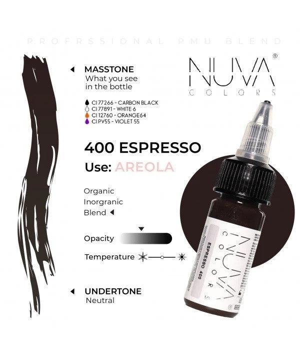 Nuva Colors 400 Espresso Areola Pigment 15ml - BVShop