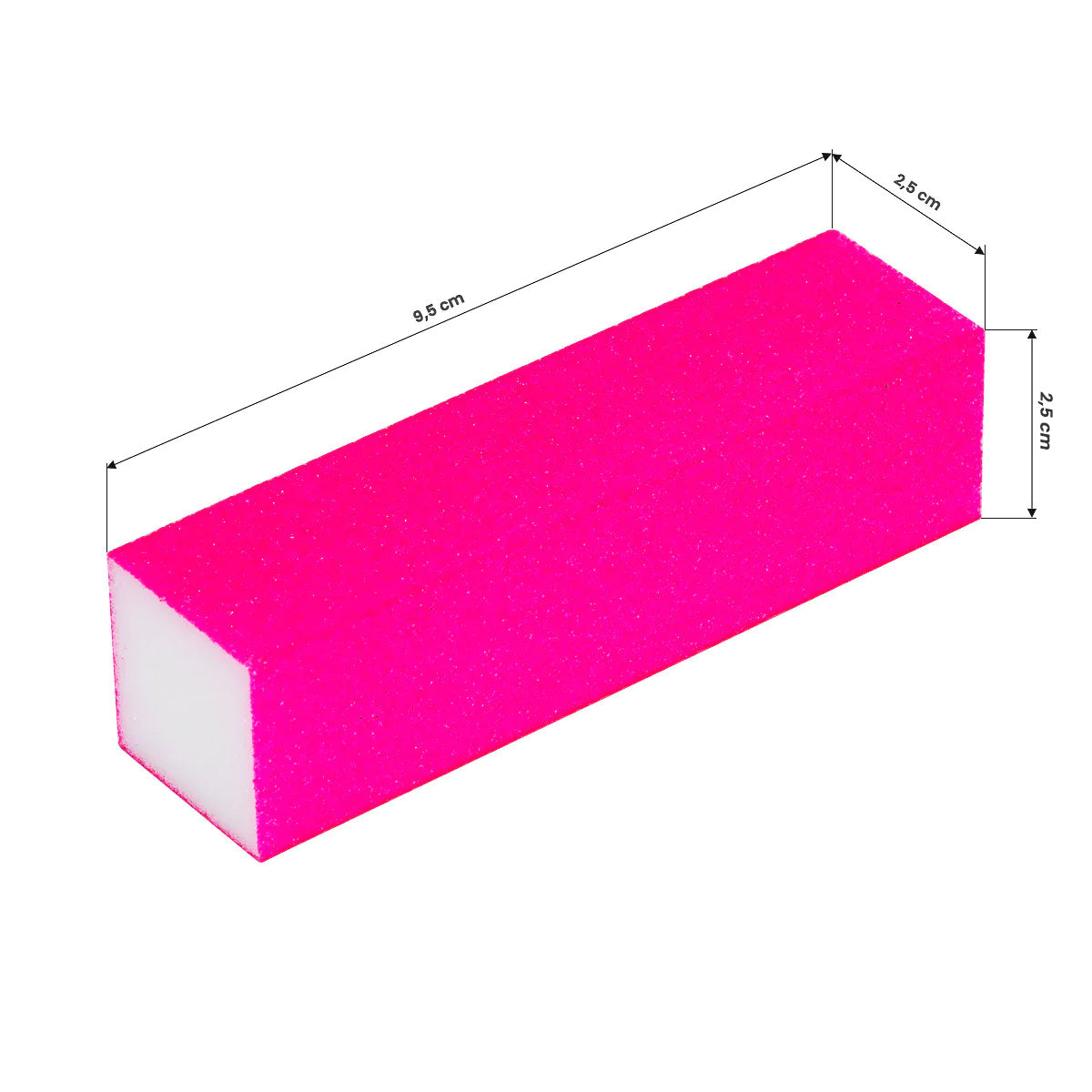 Ocho Nails block 10 pcs. pink - BVShop