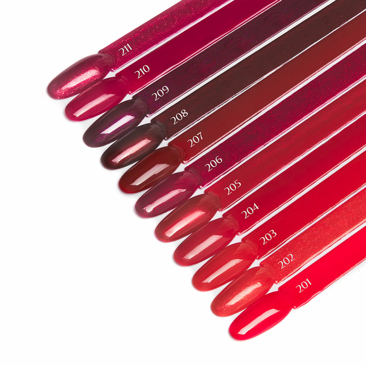 OCHO NAILS Hybrid nail polish red 209 -5 g - BVShop