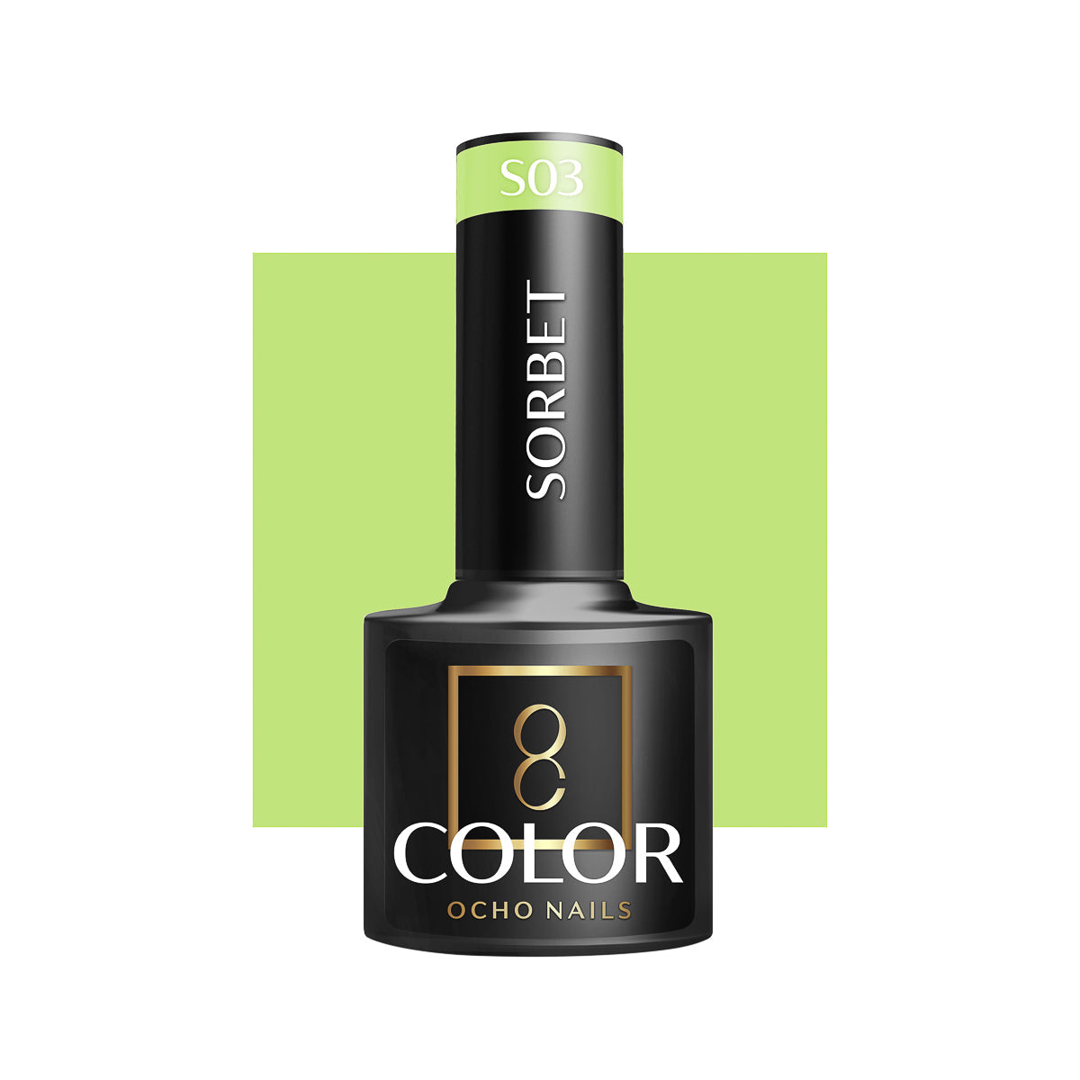 OCHO NAILS Hybrid nail polish Sorbet S03 -5 g - BVShop