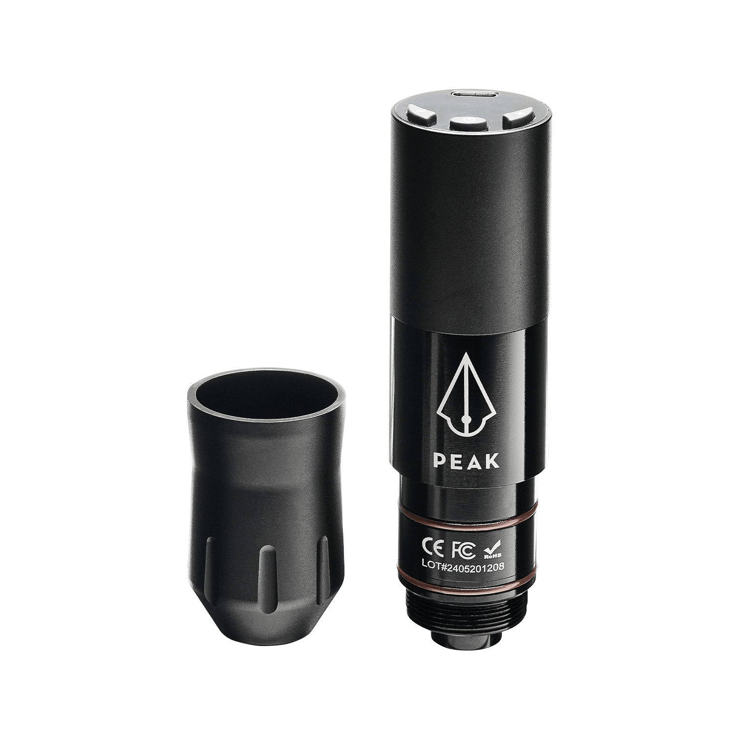 Peak S1MP Black Wireless Tattoo Machine - BVShop