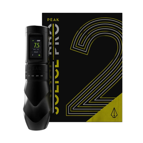 Peak Solice Pro V2 Wireless Tattoo And PMU Machine Matte Black - BVShop