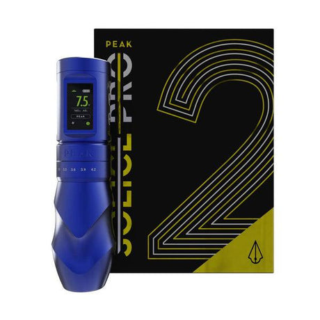 Peak Solice Pro V2 Wireless Tattoo And PMU Machine Matte Blue - BVShop