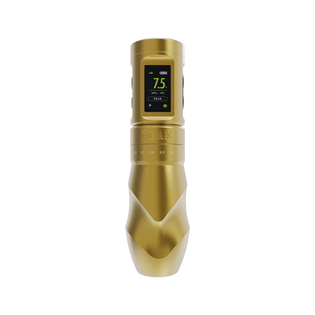 Peak Solice Pro V2 Wireless Tattoo And PMU Machine Matte Gold - BVShop