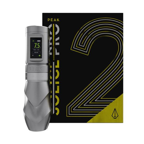Peak Solice Pro V2 Wireless Tattoo And PMU Machine Matte Silver - BVShop