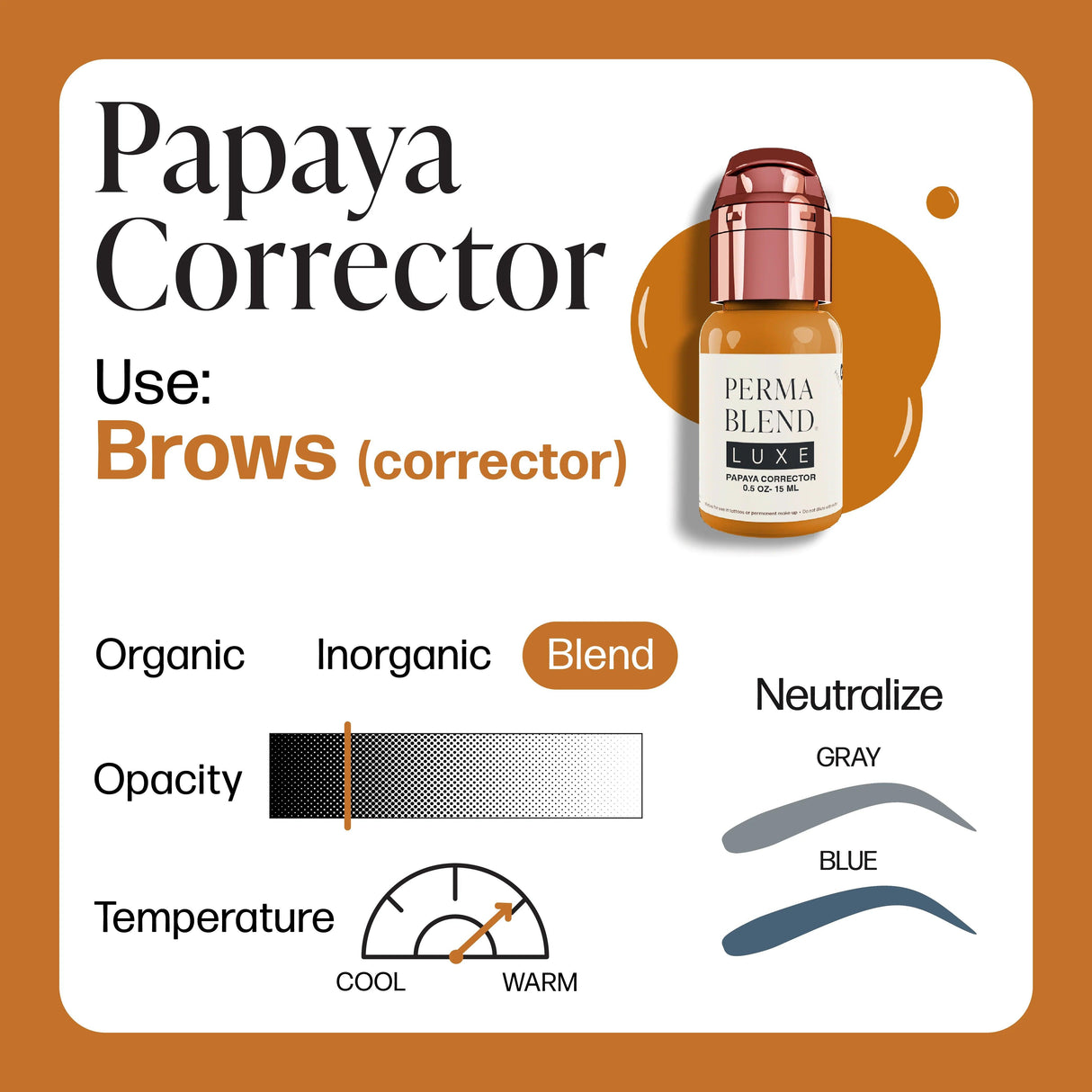 Perma Blend LUXE Papaya Corrector - BVShop