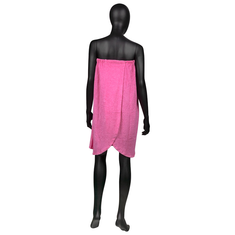 Pink terry cape No. 10 - BVShop