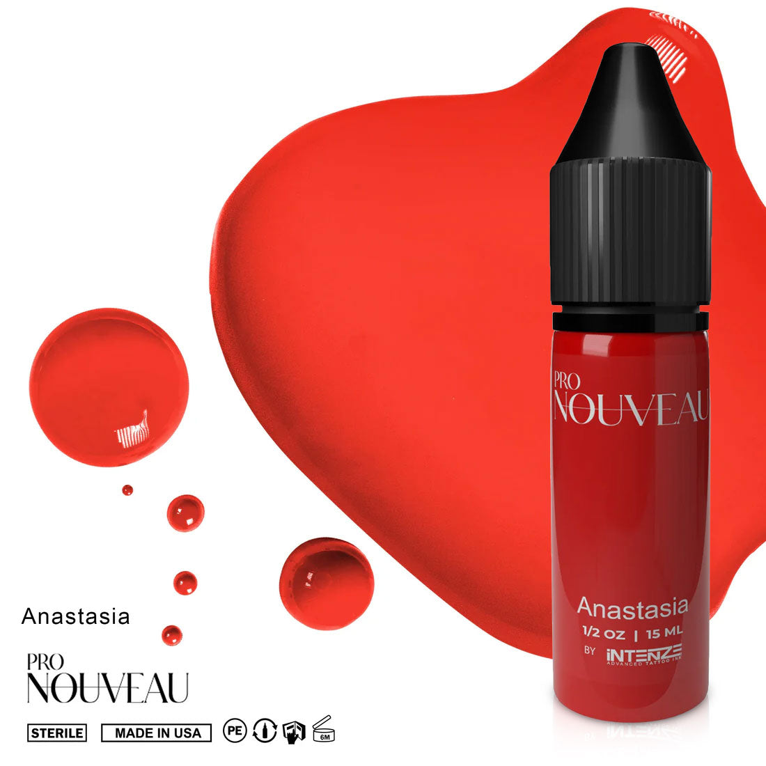 Pro Nouveau Lip Collection By Intenze 6x15ml - BVShop