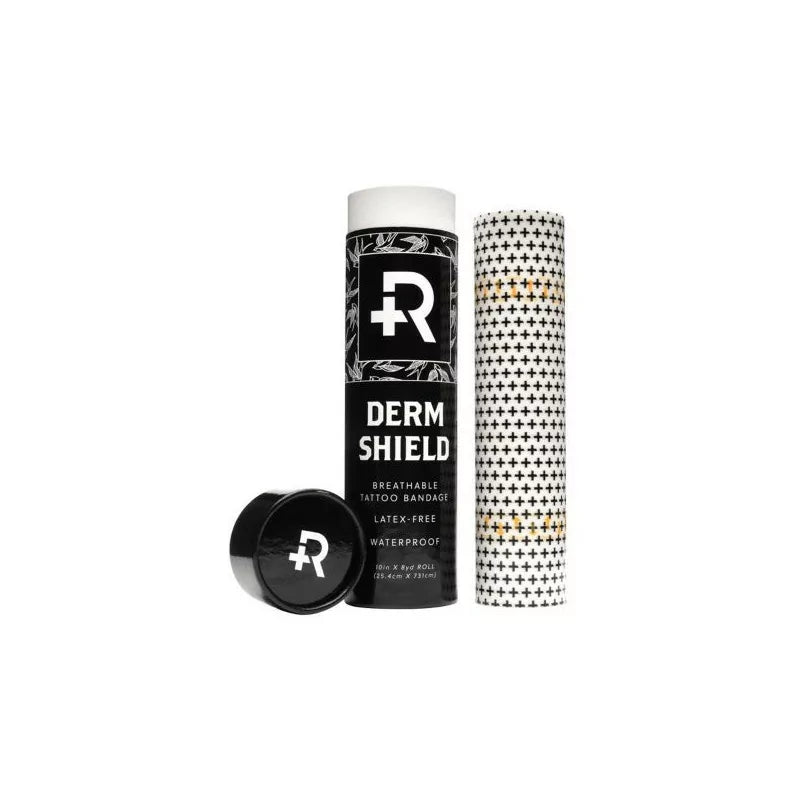 Recovery Derm Shield transparent protective tattoo film roll detail