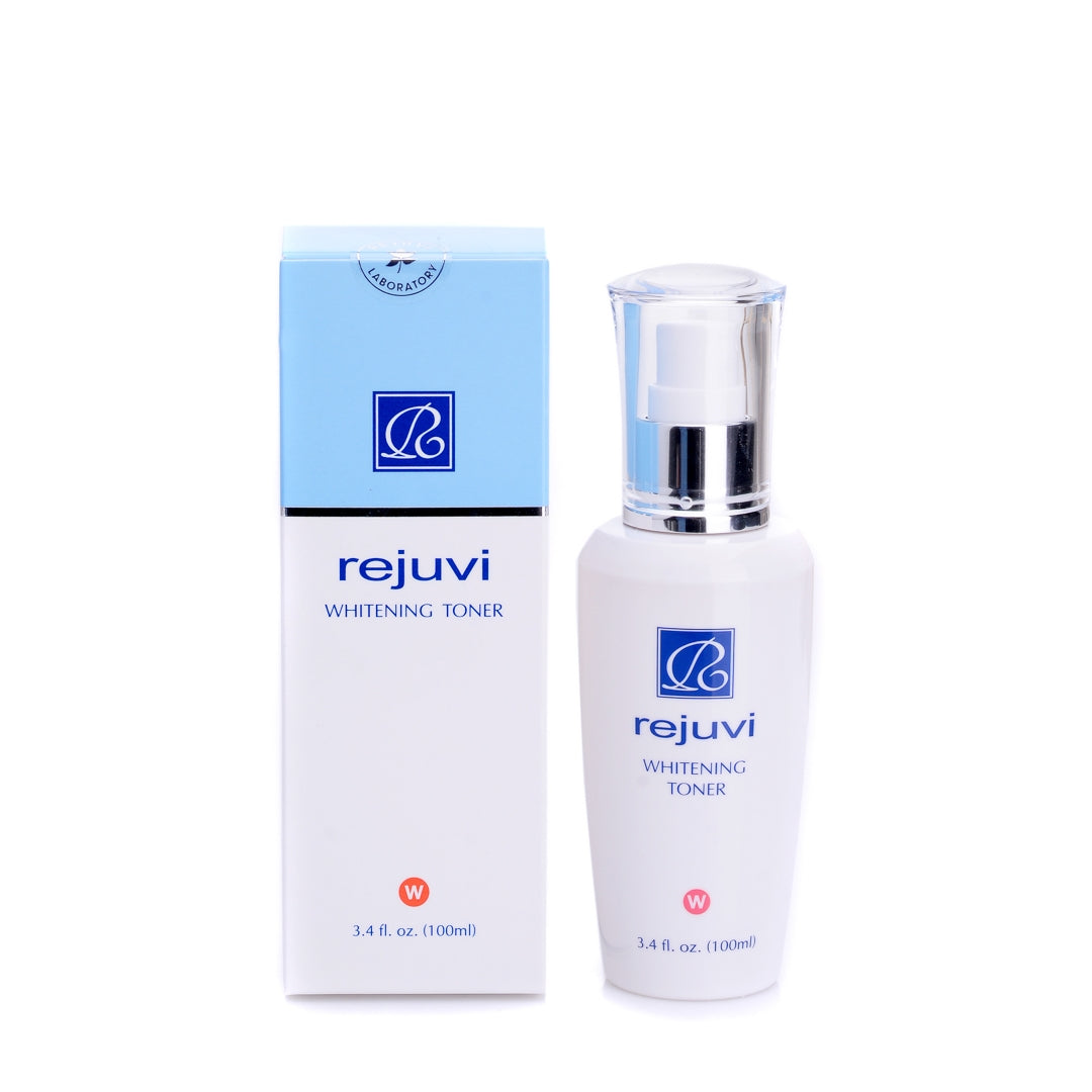 Rejuvi W Skin Brightening Toner 100ml spray bottle for even, radiant skin
