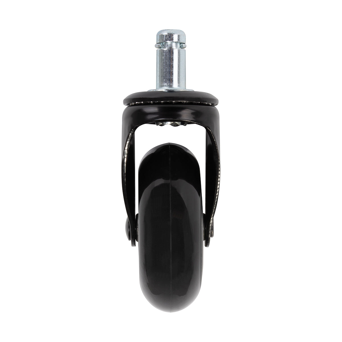 Roll Speed stool wheel black press-on set of 5 pieces - BVShop