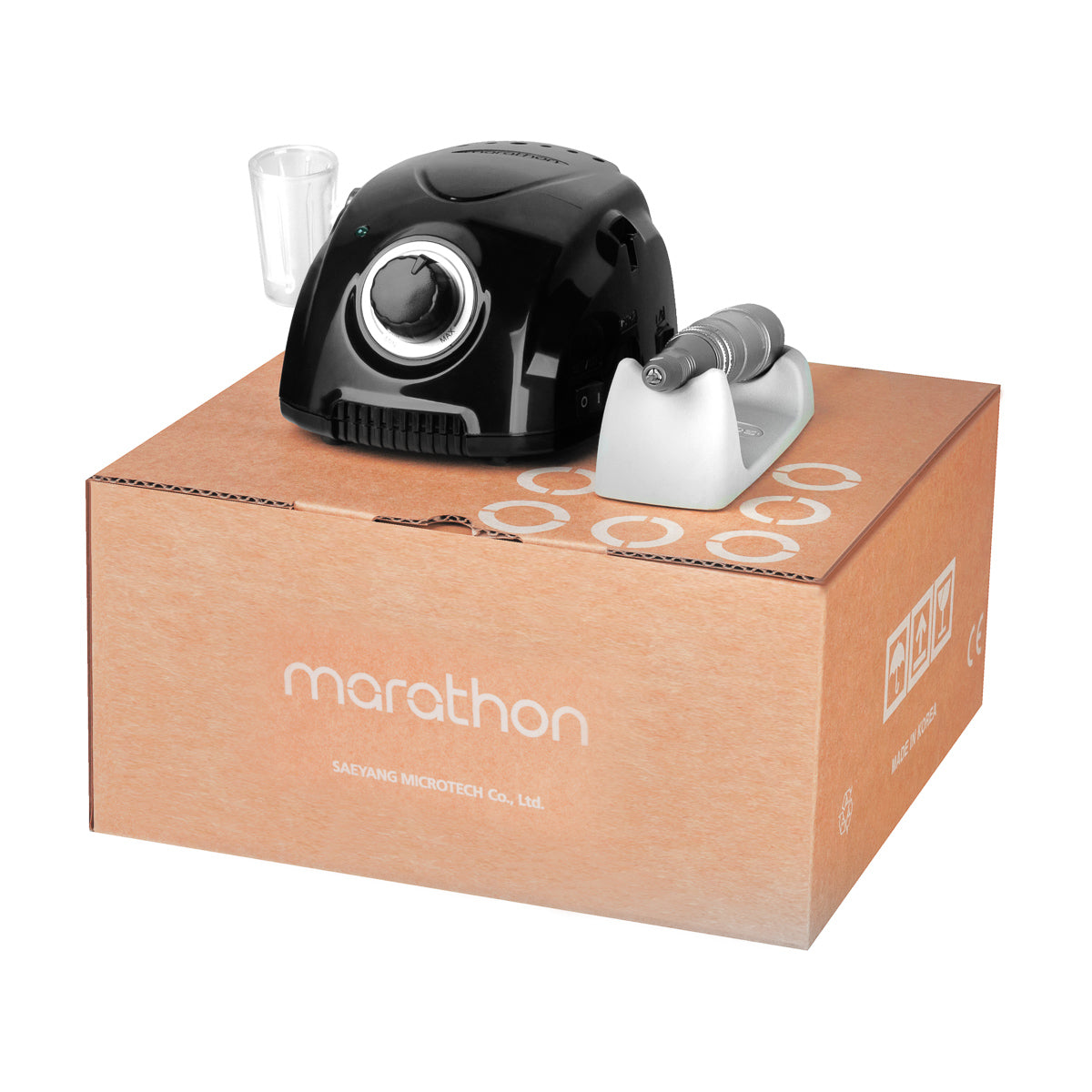 Saeyang Marathon 3 Champion Nail Drill Machine Black + H200 - BVShop
