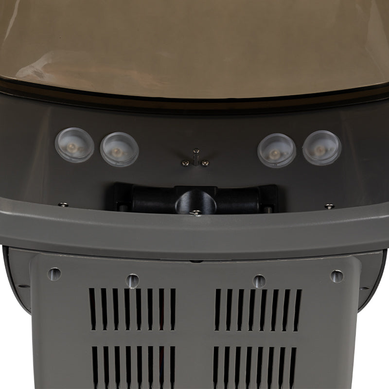 Silver standing hairdressing sauna with active ozone - BVShop