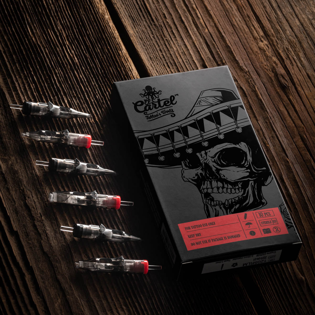Tattoo Cartridge EL CARTEL V2 0.35 3RL Long Taper 10pcs. - BVShop
