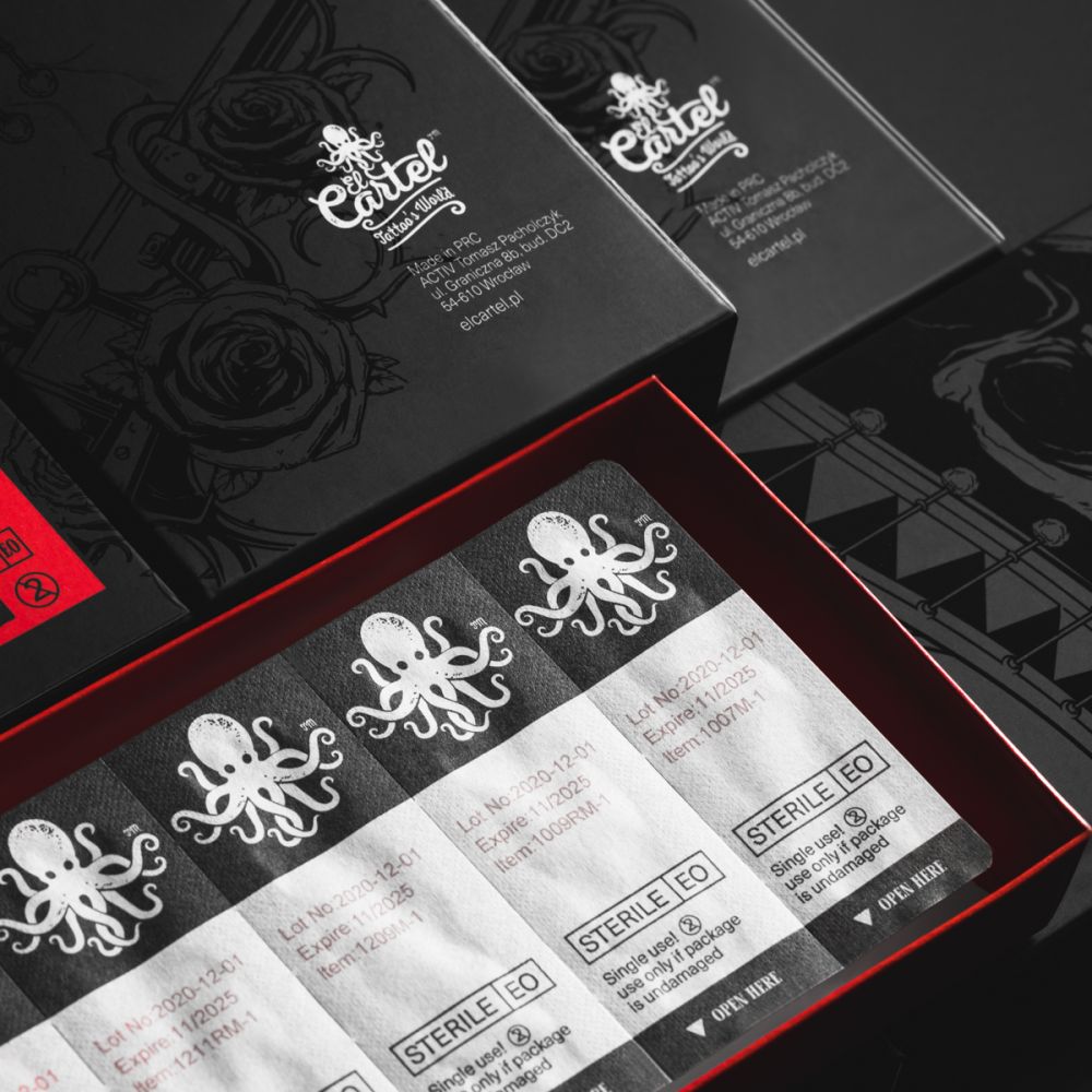 Tattoo Cartridge EL CARTEL V2 0.35 5RL Long Taper 10pcs. - BVShop