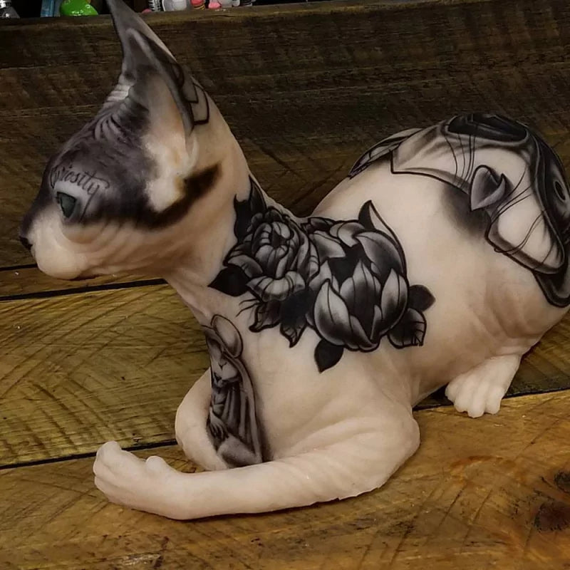 Tattooable Silicone Sphynx Cat - BVShop