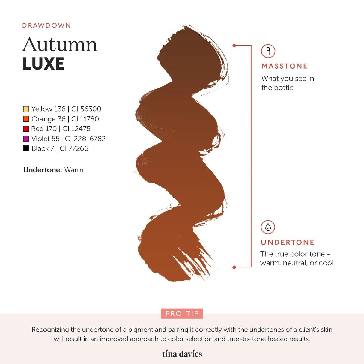 Tina Davies LUXE Autumn Pigments 15ml - BVShop