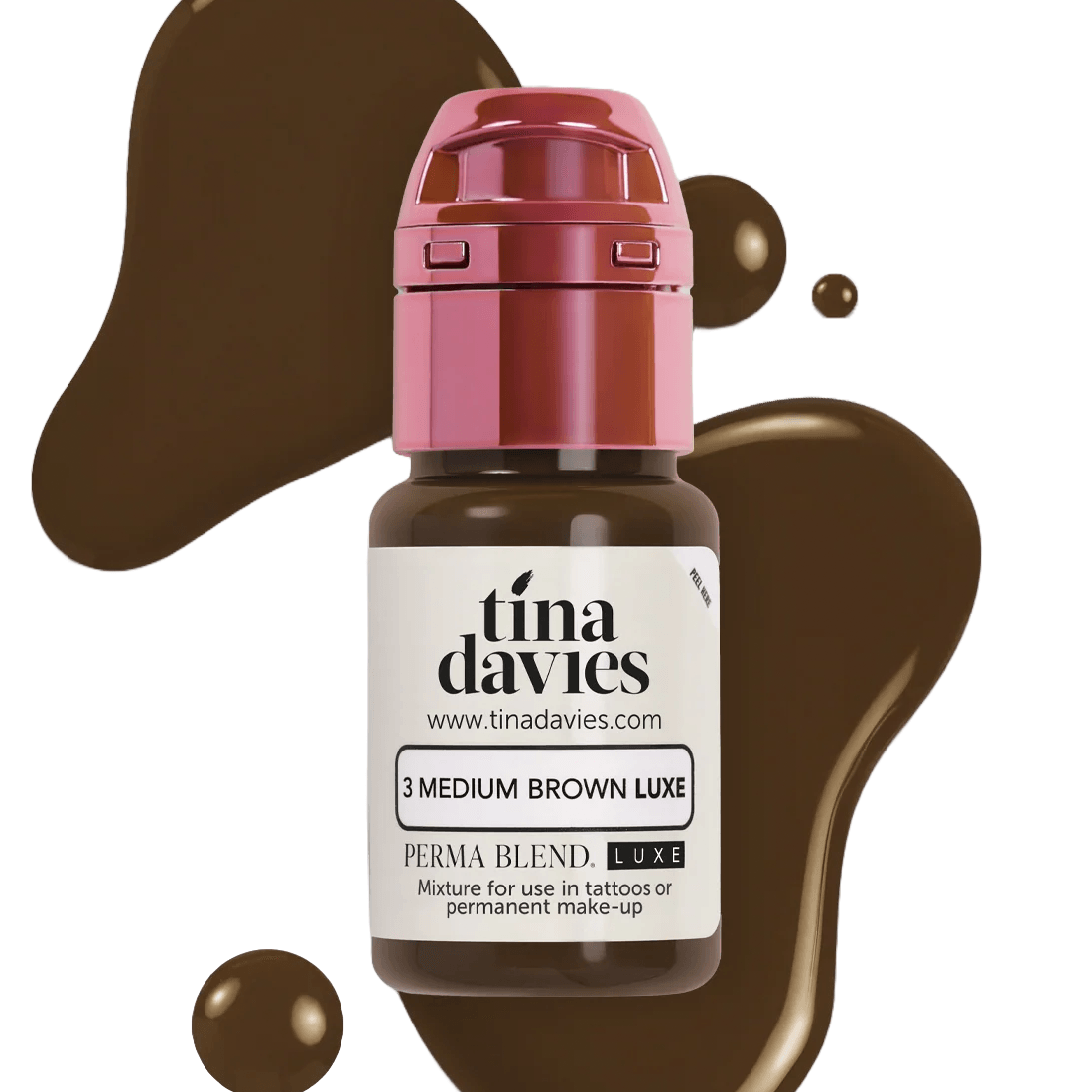Tina Davies LUXE Medium Brown Pigments 15ml - BVShop