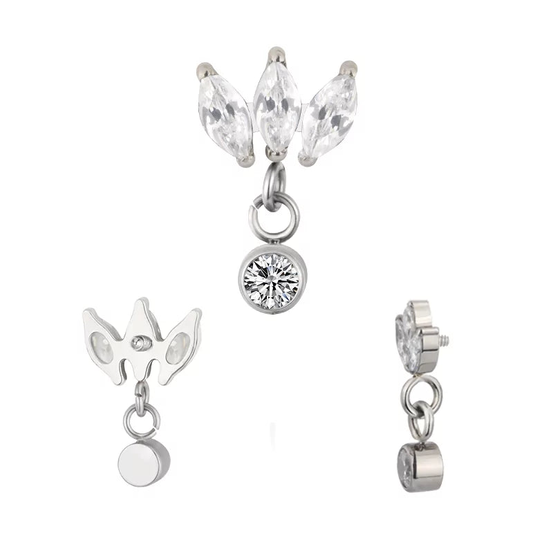 خاتم التيتانيوم بتصميم ماركيز وحافة