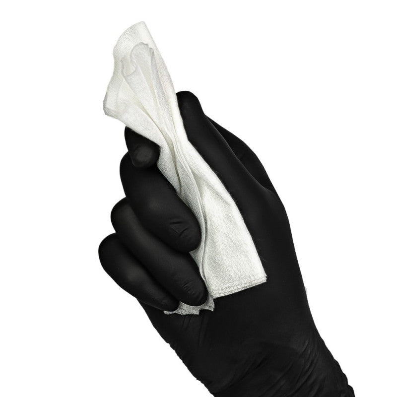 Set of 100 Unistar tattoo towels, 20x13cm, soft and absorbent for professional tattooing and cleaning applications.