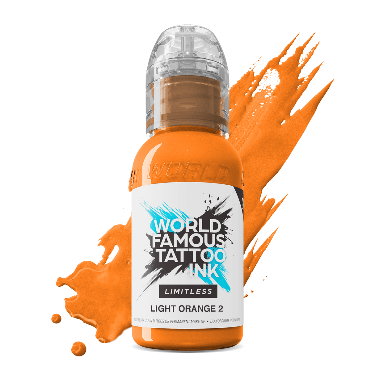 World Famous Limitless Tattoo Ink - Light Orange 2 30ml - BVShop